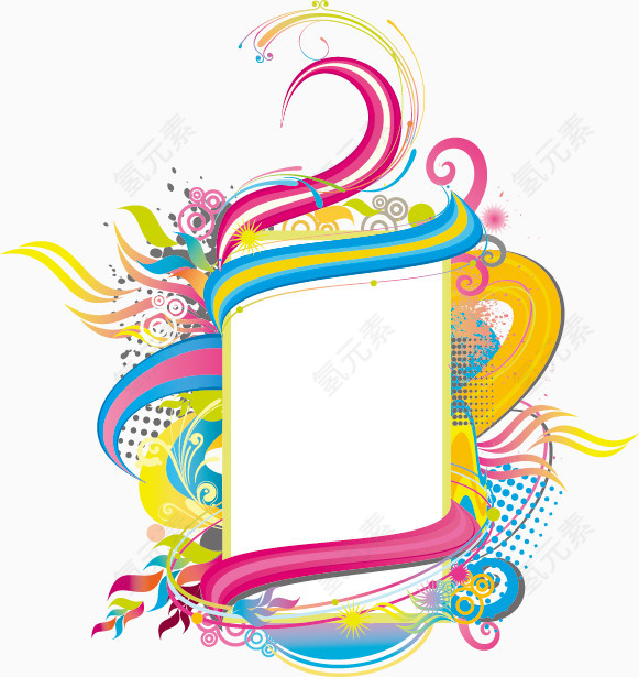 花纹标识框，淘宝素材，标识，底纹