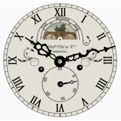 复古宫廷罗马数字表盘