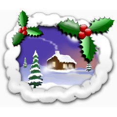 圣诞节主题插画