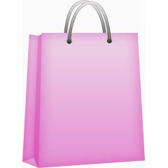 紫色漂亮购物袋