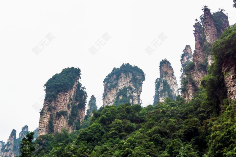 张家界风景名胜天子山景观