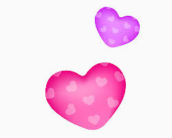 两个粉红爱心