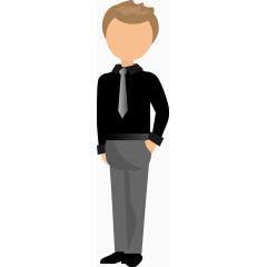 商务职场销售人物设计图