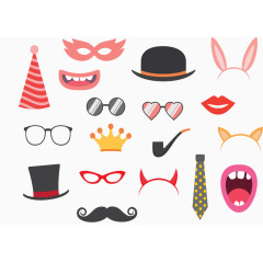 可爱搞怪装饰贴纸