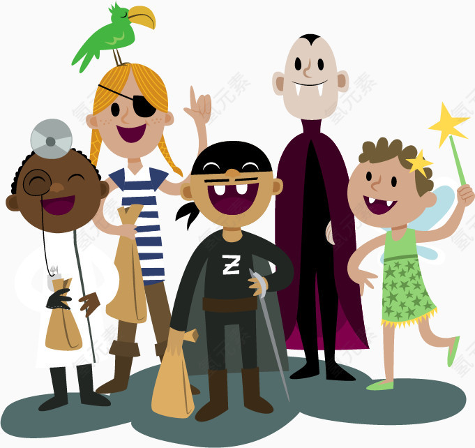 万圣节设计元素