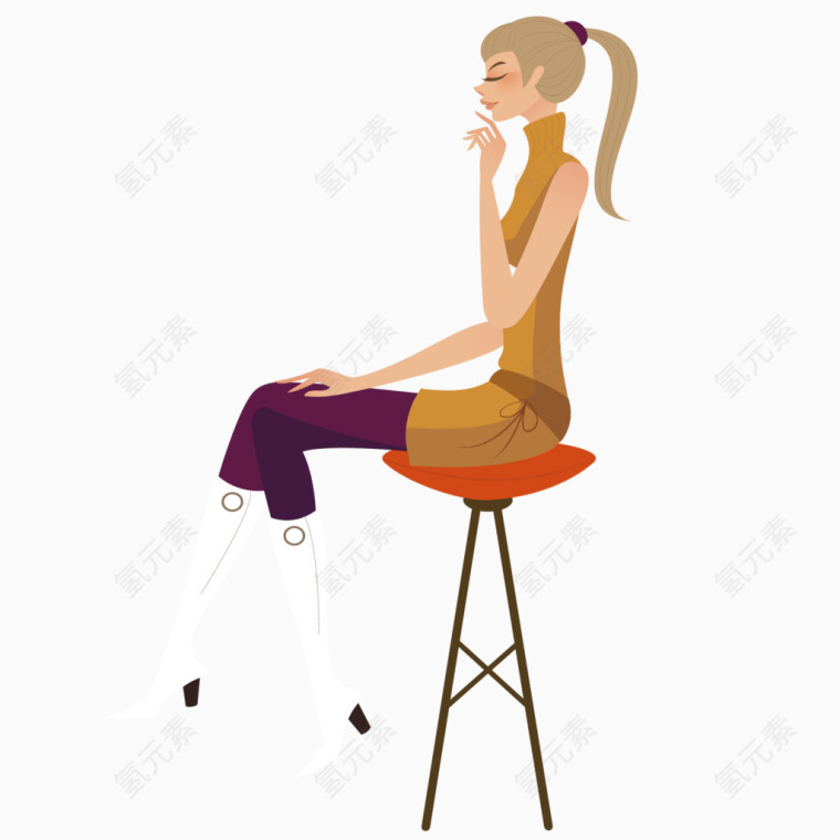 优雅的女人