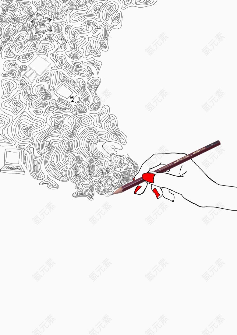 绘画现代风