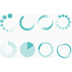 矢量网页加载图标