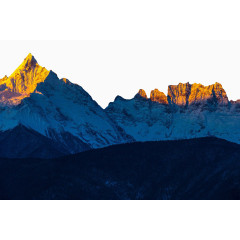 云南梅里雪山风景图