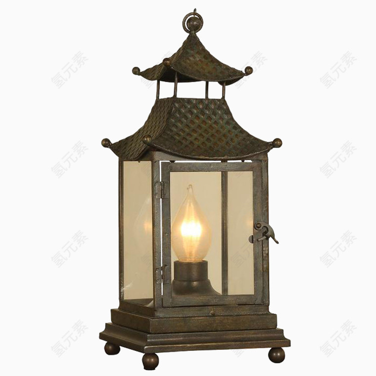 中式古典雕花灯