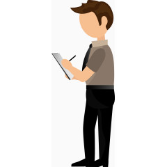 商务职场销售人物设计图