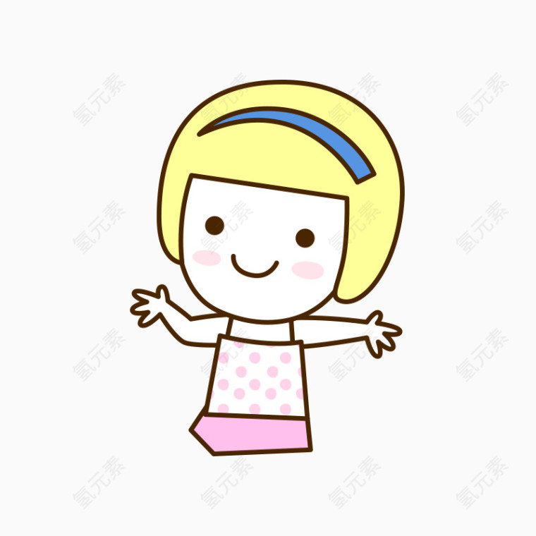 卡通人物 卡通小孩