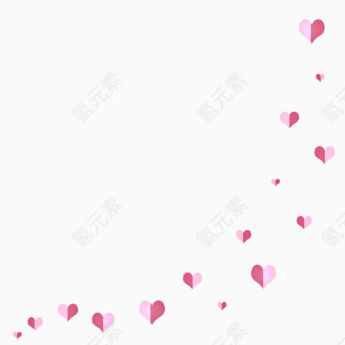 粉色小心心