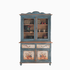 田园彩绘装饰柜收纳柜