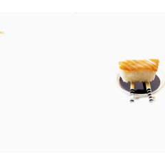 美味寿司和酱油