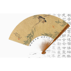 水墨 山水 古风 扇子