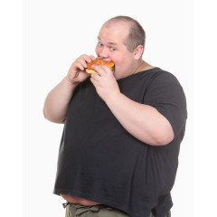 一身肥肉的男士