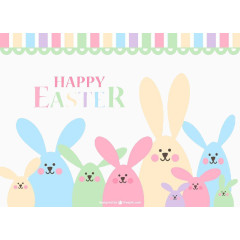 可爱小兔子卡通