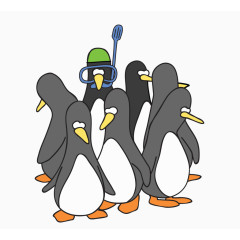 动漫企鹅