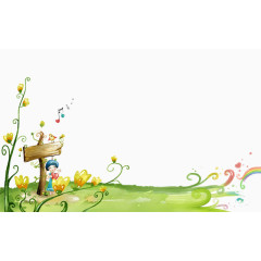 小清新卡通图片素材