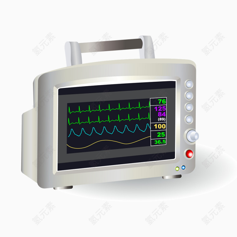 心电图机矢量图