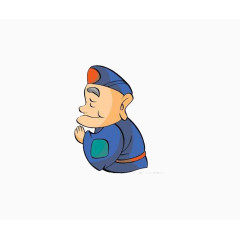 卡通和尚
