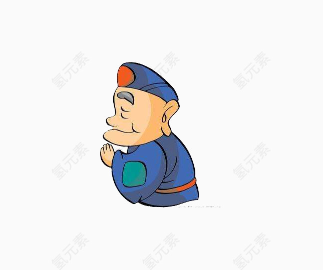 卡通和尚
