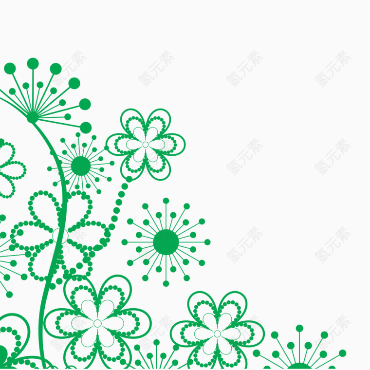花纹矢量素材