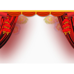 元宵节红色背景素材