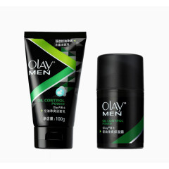 玉兰油男士洁面乳和保湿露