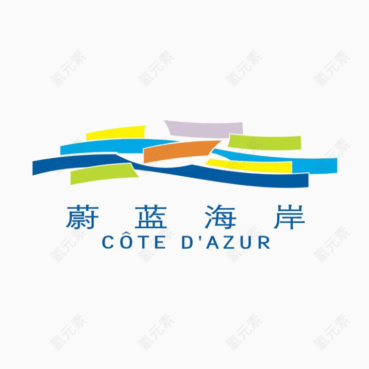 蔚蓝海岸地产标识