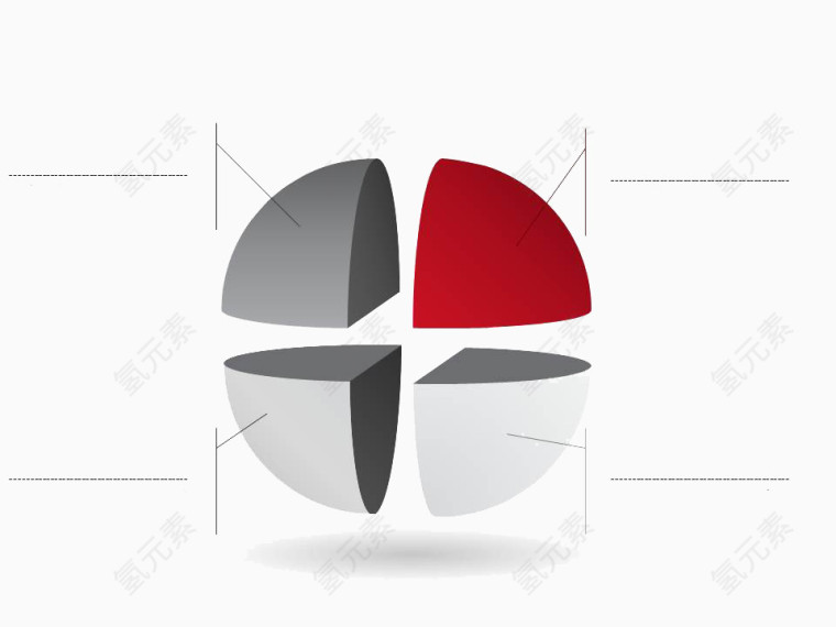 ppt精美素材图表