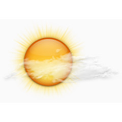 天气预报云彩太阳