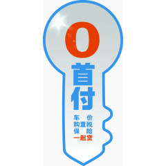 0首付广告宣传图