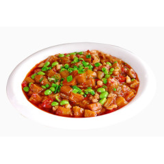 美食素材风味茄丁