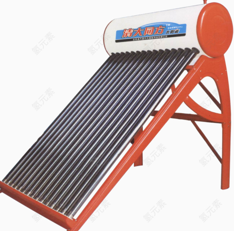 矢量素材清大同方太阳能