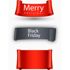 圣诞节气氛的宣传横幅