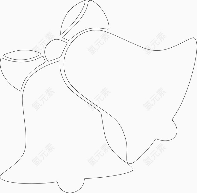 简约圣诞节铃铛装饰