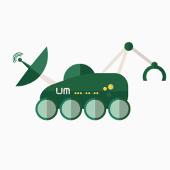 矢量卫星侦探车