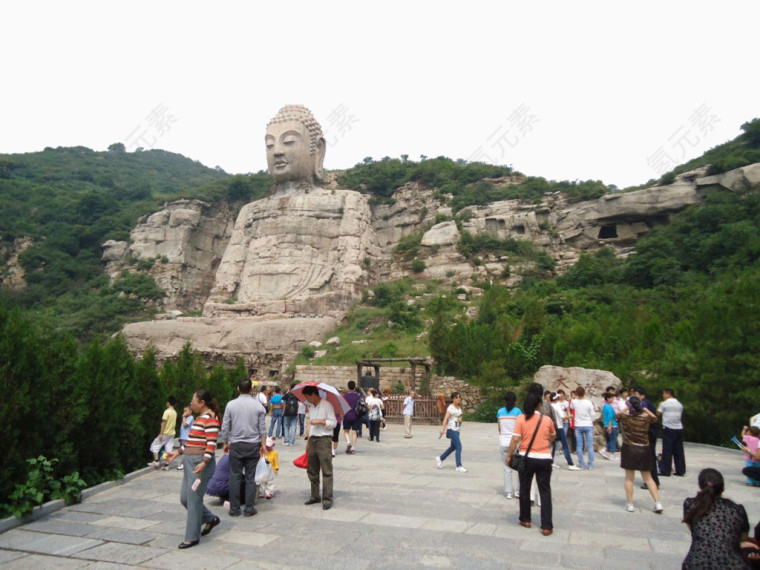 山蒙山大佛蒙山旅游景点