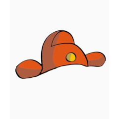 古代卡通状元帽