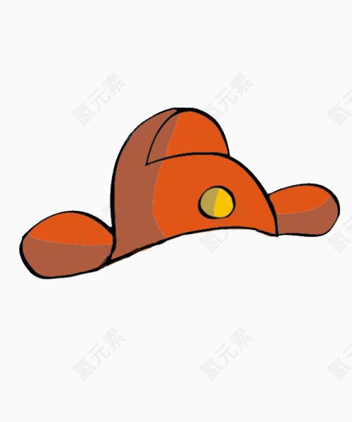 古代卡通状元帽