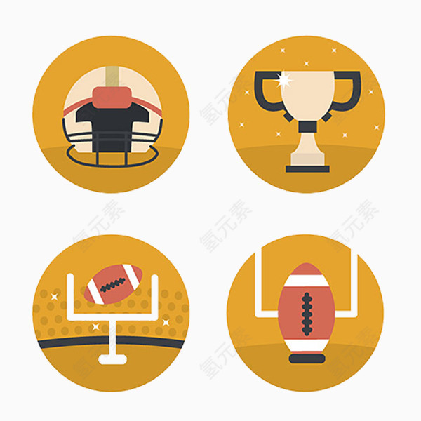 橄榄球图标