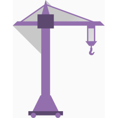 矢量PPT设计创意建筑吊车图标