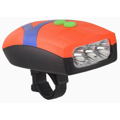 橙色自行车灯