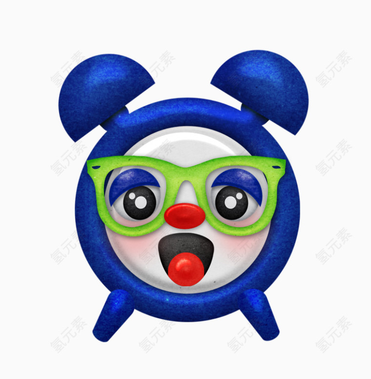卡通可爱小闹钟