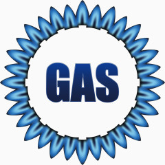 环形火苗矢量图