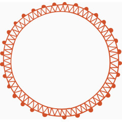唯美创意花纹边框相框