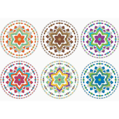 抽象几何原型图形