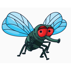 卡通苍蝇